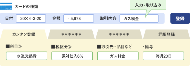 自動仕訳システム 
